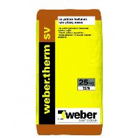 ბათქაში თბოიზოლაციისთვის Weber.therm SV 25 კგ  ბათქაში თბოიზოლაციისთვის Weber.therm SV 25 კგ
