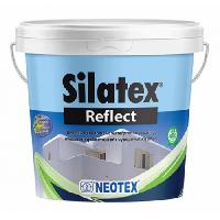 ამრეკლავი საფარი გარე კედლებისთვის და ფასადისთვის Neotex Silatex Reflect 10 ლ 