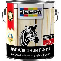 ალკიდური ლაქი Zebra ПФ-110 2.5 კგ 