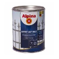 ემალი Alpina DIREKT AUF ROST RAL9005 შავი 750 მლ 