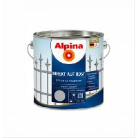 ემალი Alpina DIREKT AUF ROST RAL9006 ვერცხლისფერი 2.5 ლ 