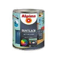 ფერადი ემალი Alpina Buntlack ყავისფერი 750 მლ 