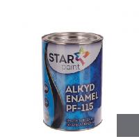 ალკიდური ემალი STAR PAINT ПФ-115 18 მუქი ნაცრისფერი 0.9 კგ 