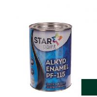 ალკიდური ემალი STAR PAINT ПФ-115 38 მუქი მწვანე 0.9 კგ 