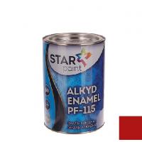 ალკიდური ემალი STAR PAINT ПФ-115 75 წითელი 0.9 კგ 