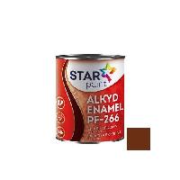 ალკიდური ემალი იატაკისთვის STAR PAINT ПФ-266 85 მოყვითალო ყავისფერი 0.9 კგ 