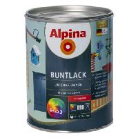 ფერადი ემალი Alpina Buntlack B3 GL გამჭვირვალე 0,75 ლ 