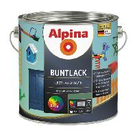ფერადი ემალი Alpina Buntlack B3 GL გამჭვირვალე 2.5 ლ 