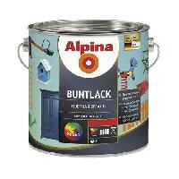 ფერადი ემალი Alpina Buntlack SM აბრეშუმისებრი მქრქალი გამჭვირვალე 2.13 ლ 