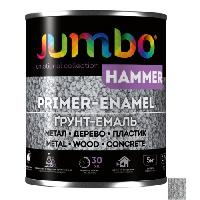 გრუნტი-ემალი JUMBO Hammer ნაცრისფერი 0,7 ლ 