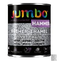 გრუნტი-ემალი JUMBO Hammer ვერცხლისფერი 0,7 ლ 