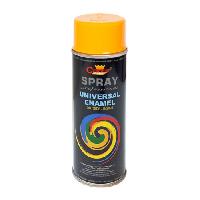 უნივერსალური სპრეი საღებავი Champion Universal Enamel RAL 1023 400 მლ ყვითელი 