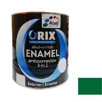 ემალი ანტიკოროზიული Atoll Orix Color 3 in 1, 2 ლ მწვანე RAL 6029 