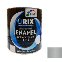 ემალი ანტიკოროზიული Atoll Orix Color 3 in 1, 2 ლ ვერცხლისფერი RAL 9022 