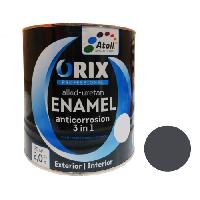 ემალი ORIX METALLIC 3-1ში (ანტიკოროზ) ანტრაციტი 0,7 კგ 