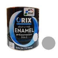 ემალი ORIX METALLIC 3-1ში (ანტიკოროზ) ნაცრისფ 0,7 კგ 