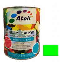 ემალი ალკიდი უნივერსალური ATOLL ПФ-115 ღია მწვანე 0.8 კგ 