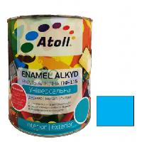 ემალი ალკიდი უნივერსალური ATOLL ПФ-115 ცისფერი 2,6 კგ 