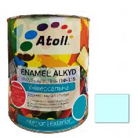 ემალი ალკიდი უნივერსალური ATOLL ПФ-115 ღია ფირუზი 2.6 კგ 