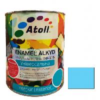 ემალი ალკიდი უნივერსალური ATOLL ПФ-115 ღია ცისფერი 2.6 კგ 