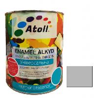 ემალი ალკიდი უნივერსალური ATOLL ПФ-115 ღია ნაცრისფერ 2.6 კგ 