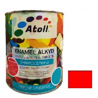 ემალი ალკიდი უნივერსალური ATOLL ПФ-115 წითელი 2.6 კგ 
