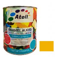 ემალი ალკიდი უნივერსალური ATOLL ПФ-115 მოყვითალო ყავისფერი 0.8 კგ 