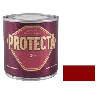 საღებავი ლითონისთვის 3 - 1 წითელი-ალუბლისფერი PROTECTA 2.5 ლ 