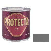 საღებავი ლითონისთვის 3 - 1 მუქი ვერცხლსფერი PROTECTA 0.5 ლ 