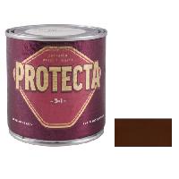 საღებავი ლითონისთვის 3 - 1 მუქი ყავისფერი PROTECTA 2.5 ლ 