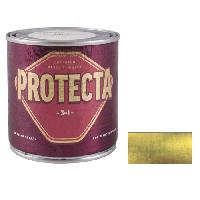 საღებავი ლითონისთვის 3 - 1 ეფექტური ოქროსფერი მეტალიკი PROTECTA 2.5 ლ 