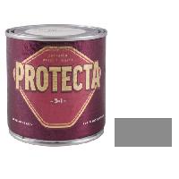 საღებავი ლითონისთვის 3 - 1 ეფექტური მუქი ნაცრისფერი მეტალიკი PROTECTA 2.5 ლ 