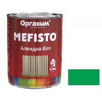 საღებავი ალკიდური მწვანე RAL 6032 MEFISTO 0.65 ლ 