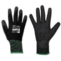 ხელთათმანი PURE BLACK PRO პოლიურეთ, 9, RWPBCP9 