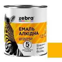 ემალი ალკიდური Zebra ПФ-116 55 კაშკაშა ყვითელი 0.25 კგ 