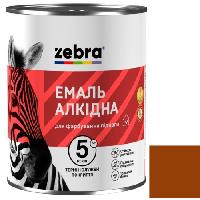 ემალი ალკიდური Zebra ПФ-226 85 მოყვითალო ყავისფერი 0.25 კგ 