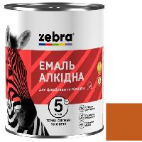 ემალი ალკიდური Zebra ПФ-226 82 მოყვითალო ყავისფერი 0.9 კგ 