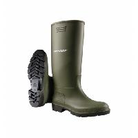 ქიმიური რეზინის ჩექმები Dunlop 9SELE 43 მწვანე 