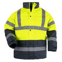 ქურთუკი შუქამრეკლით Coverguard Roadway 7ROAY L ყვითელი/მუქი ლურჯი 