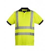 მაისური ღილებიანი შუქამრეკლით Coverguard 70273 XXL ყვითელი 