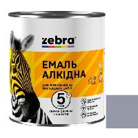 ემალი ალკიდური Zebra ПФ-116 20 ვერცხლისფერი 0.25 კგ 