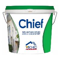 საღებავი წყალემულსიური ფასადისთვის Vechro Chief Acrylic 9 ლ 
