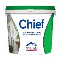 საღებავი წყალემულსიური ფასადისთვის Vechro Chief Acrylic 0.75 ლ 