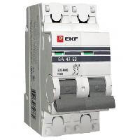 ავტომატური ამომრთველი EKF 2P 100A 