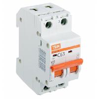 ავტომატური ამომრთველი TDM SQ0206-0099 2P C63 