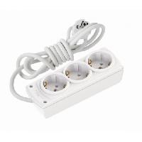 დამაგრძელებელი Linus SOC10-5712 3 ადგილიანი დამიწებით 