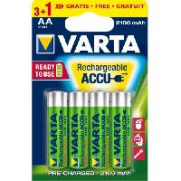 აკუმულატორი VARTA ACCU AA 2100 mAh NiMH 3+1 ც 