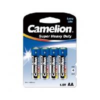 ელემენტი Camelion Super Heavy Duty AA მარილოვანი 4 ც 