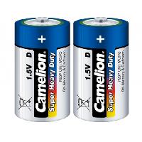 ელემენტი Camelion Super Heavy Duty blue D მარილოვანი 2 ც 