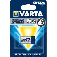 ელემენტი ლითიუმის VARTA CR123A 3V 1 ც 
